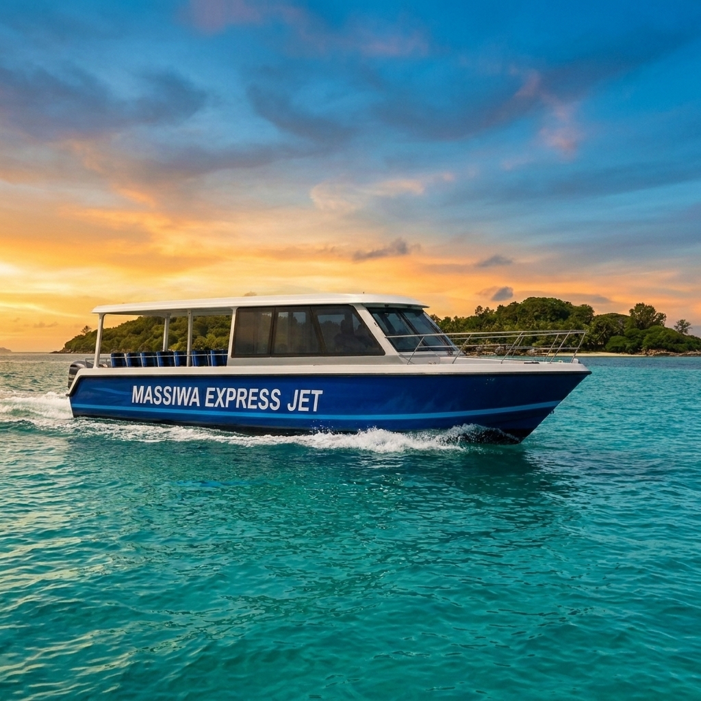 Massiwa Express Jet en mer